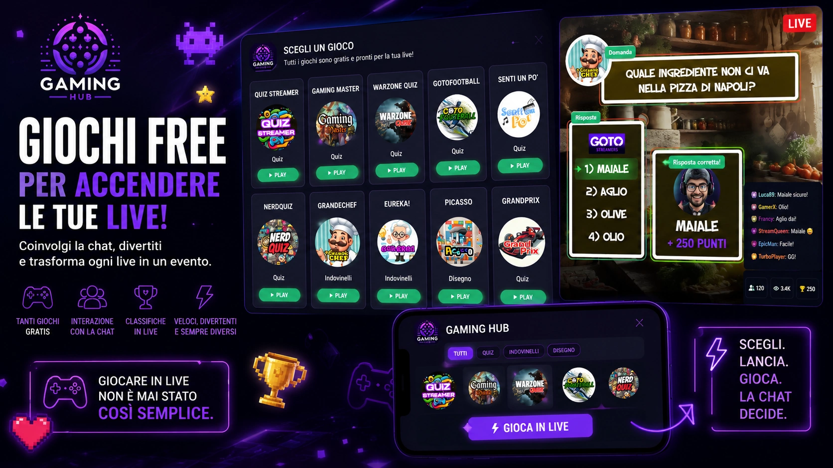 Gaming Hub GoToStreamers